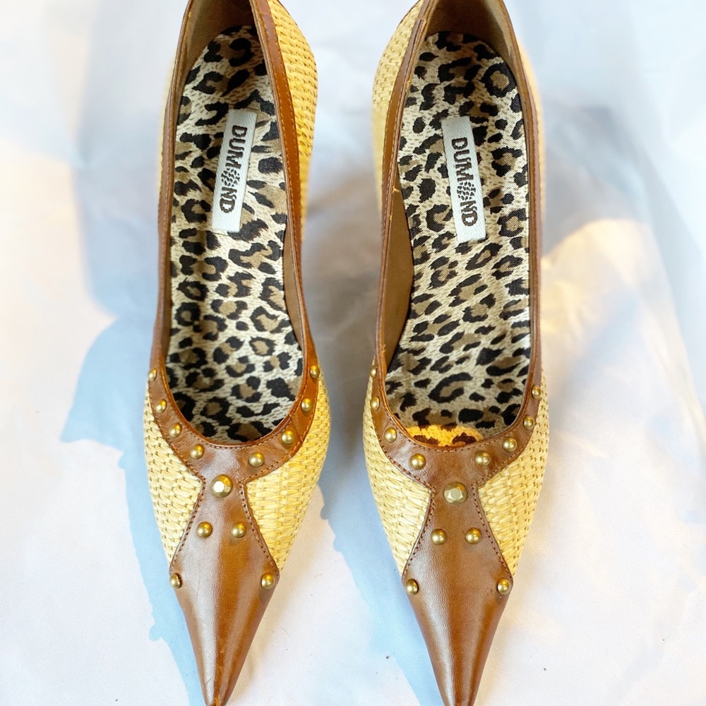 Dumond shoes from Brazil tan & brown